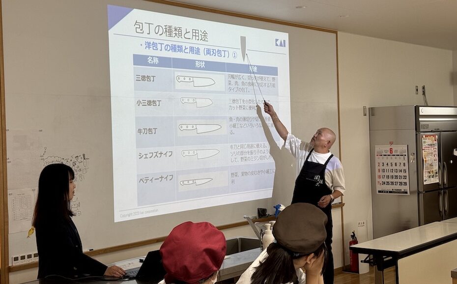 包丁研ぎ授業2