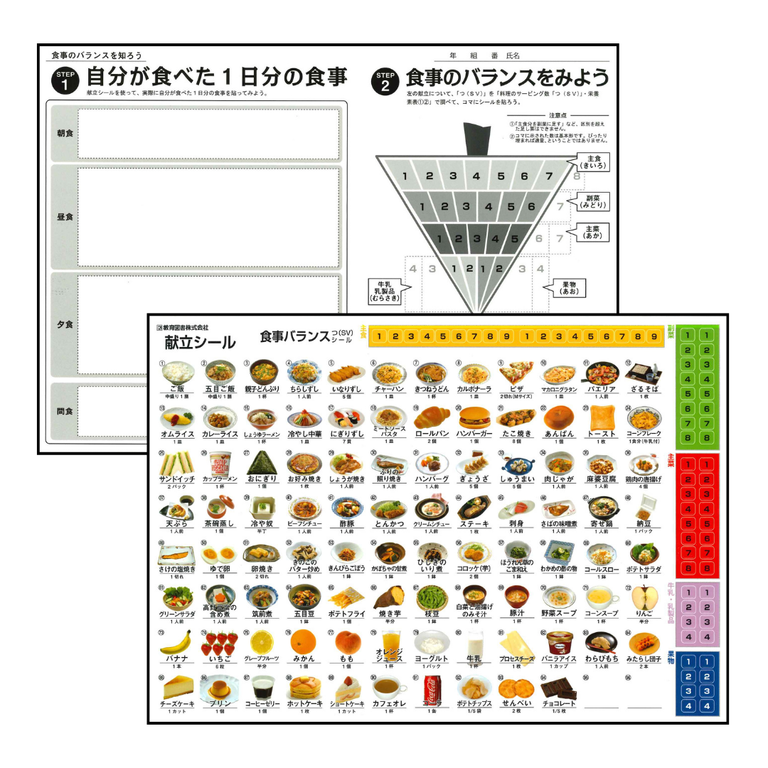 New 献立マスターシール